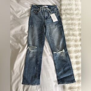 Flying Monkey Black Label Distressed Jeans - Blue